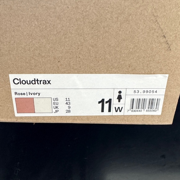 ON CLOUD WOMENS CLOUDTRAX 11W ROSE IVORY - Picture 2 of 5